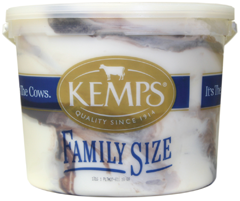 (132 oz. Pail) Chocolate Swirl Reduced Fat Ice Cream
