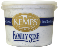 (132 oz. Pail) Cookies & Cream Reduced Fat Ice Cream