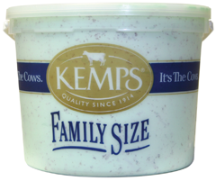 (132 oz. Pail) Mint Chocolate Chip Reduced Fat Ice Cream