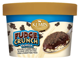 Singles Vanilla Fudge Crunch Ice Cream (6 oz.)