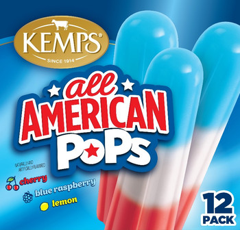 (12 Pack) Kemps All American Pops