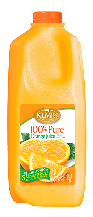 Orange Juice (Plastic Half Gallon)