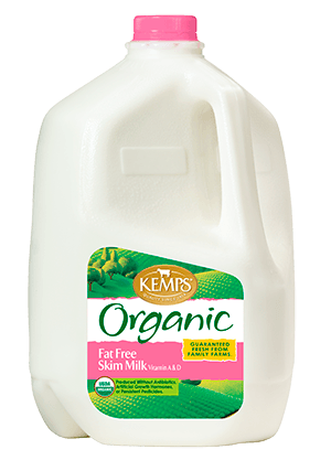 Organic Fat Free Skim Milk (Plastic Gallon)