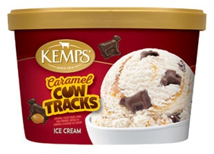 (1.5 qt.) Cow Tracks Caramel Ice Cream