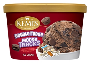(1.5 qt.) Moose Tracks Double Fudge Ice Cream