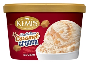 (1.5 qt.) Vanilla Bean Caramel Crunch Ice Cream
