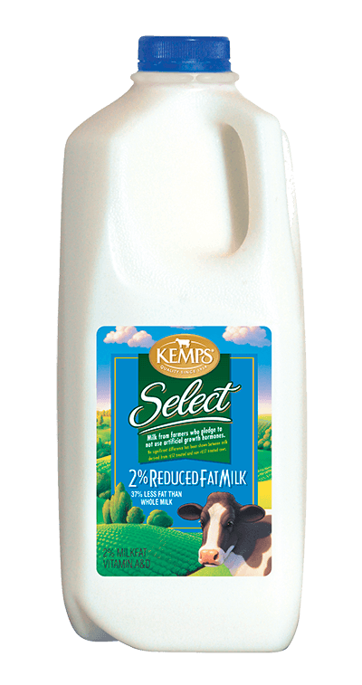2% Reduced Fat Select Milk (Plastic Half Gallon)