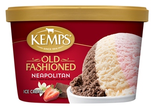 (1.5 qt.) Old Fashioned Neapolitan Ice Cream