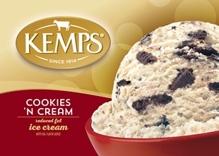(56 oz.) Cookies n Cream Reduced Fat Ice Cream