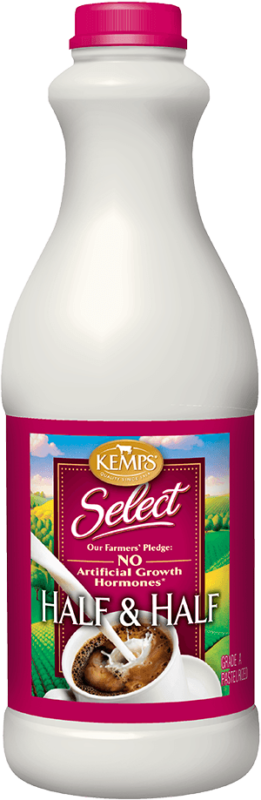 Select Half and Half (plastic quart)