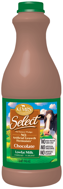 Chocolate 1% Low Fat Select Milk (Quart)