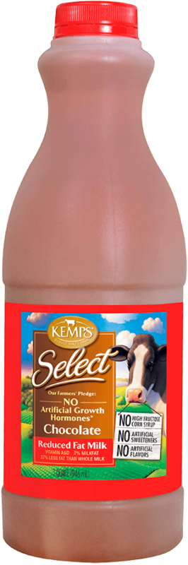 Chocolate Reduced Fat Select Milk (Plastic Quart)
