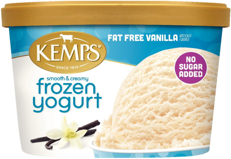 No Sugar Added/Fat Free Frozen Yogurt Vanilla (1.5qt.)