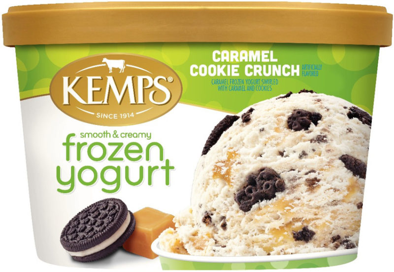 Caramel Cookie Crunch Frozen Yogurt (1.5qt.)