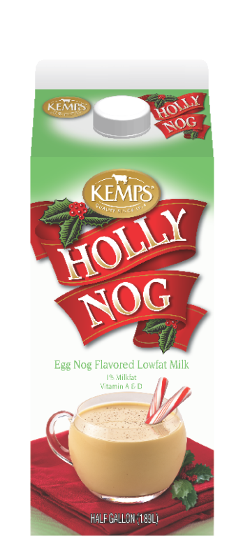 Holly Nog 1% Flavored Milk (Half Gallon)