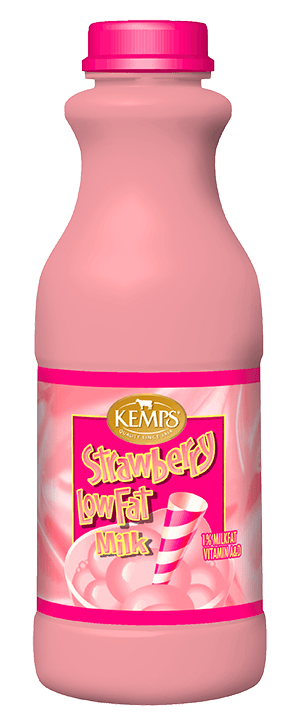 Strawberry 1% Low Fat Milk (Plastic Pint)
