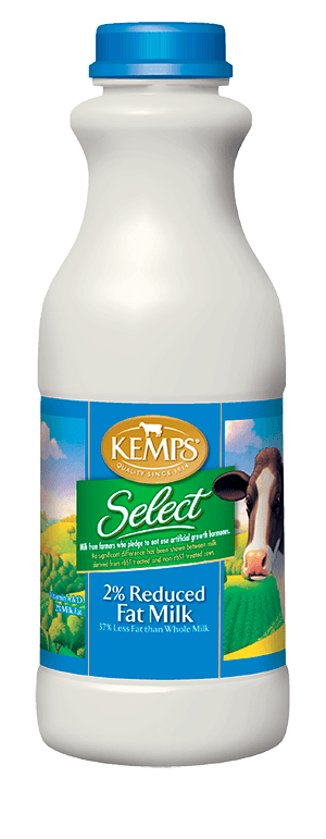 2% Reduced Fat Select Milk (Plastic Pint)