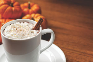 Watkins Pumpkin Spice Egg Nog Latté