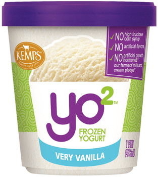 Yo2 Frozen Yogurt Very Vanilla (pint)
